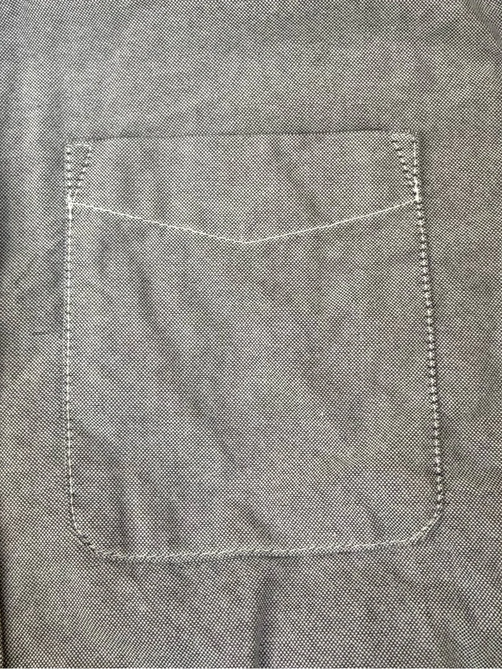 The Children’s Place Boys Gray Oxford Button Down Shirt Size Large 100% Cotton